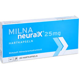 Abbildung: Milnaneurax 25 mg Hartkapseln 20 St, Hartkapseln PZN 11599448