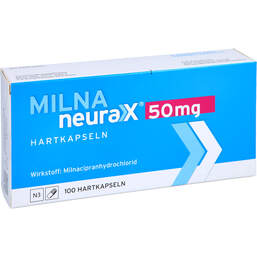 Abbildung: Milnaneurax 50 mg Hartkapseln 100 St, Hartkapseln PZN 11599508