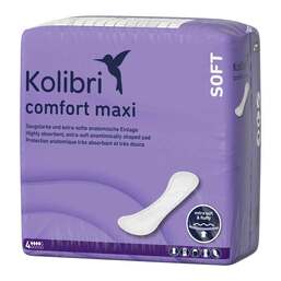 Abbildung: Kolibri comfort Vorlagen anatomisch maxi 28 St, Beutel PZN 11601429