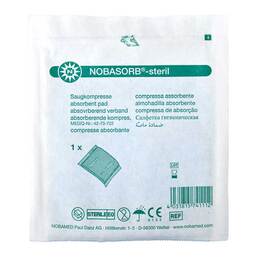 Abbildung: Nobasorb-steril Saugkompressen 10x15 cm P1 25 St, Kompressen PZN 11606036