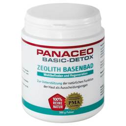 Abbildung: Panaceo Basic-Detox Zeolith Basenbad Pulver Pulver, 360 g PZN 11607685