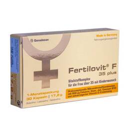Abbildung: Fertilovit F 35 plus Kapseln 30 St, Kapseln PZN 11613467