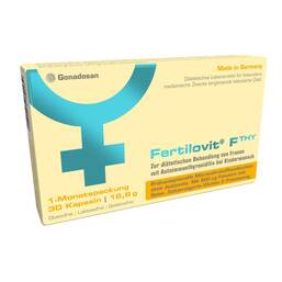 Abbildung: Fertilovit F Thy Kapseln 30 St, Kapseln PZN 11613504