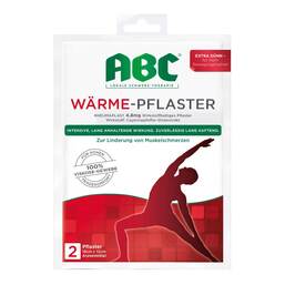 Abbildung: ABC Wärme-Pflaster Rheumaplast 4,8 mg Pflaster, 2 St PZN 11614076