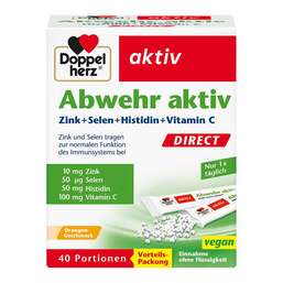 Abbildung: Doppelherz Abwehr Direct Pellets Pellets, 40 St PZN 11616129