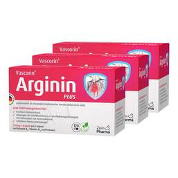 Abbildung: Vascorin Arginin Plus Kapseln Kapseln, 360 St PZN 11638214