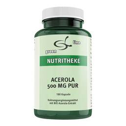 Abbildung: Acerola 500 mg pur Kapseln 180 St, Kapseln PZN 11640033