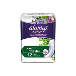 Abbildung: Always discreet Inkontinenz Binden normal 12 St, Binden PZN 11642776