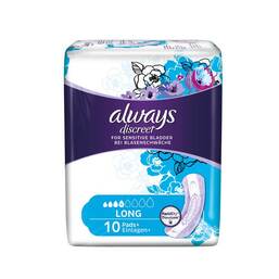 Abbildung: Always discreet Inkontinenz Binden long 10 St, Binden PZN 11642782
