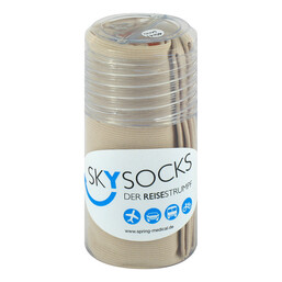 Abbildung: Spring Skysocks nature 70den Größe 40 / 41 sand 2 St PZN 11646024