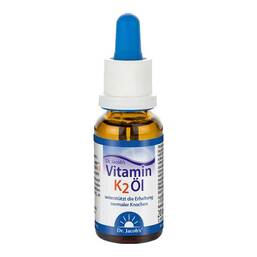 Abbildung: Vitamin K2 Öl Dr. Jacob`s Tropfen 20 ml, Tropfen zum Einnehmen PZN 11648046