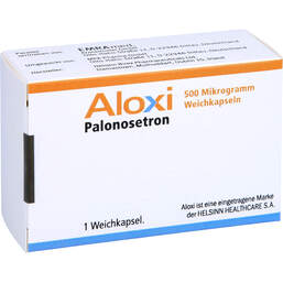 Abbildung: Aloxi 500 Mikrogramm Weichkapseln 1 St, Weichkapseln PZN 11653426