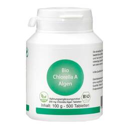 Abbildung: Bio Chlorella A Tabletten Tabletten, 500 St PZN 11657878