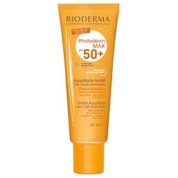 Abbildung: Bioderma Photoderm Max Aquafluide SPF 50 + dunkel Creme, 40 ml PZN 11661555