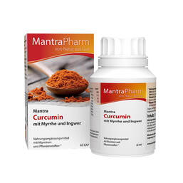 Abbildung: Mantra Curcumin mit Myrrhe und Ingwer Kapseln 60 St, Kapseln PZN 11666908