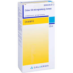 Abbildung: Clobex 500 Mikrogramm / g Shampoo 125 ml, Shampoo PZN 11668014