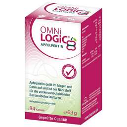 Abbildung: Omni Logic Apfelpektin Kapseln Kapseln, 84 St PZN 11678679