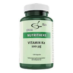Abbildung: Vitamin K2 100 µg Kapseln 120 St, Kapseln PZN 11685484