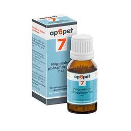 Abbildung: Apopet Schüßler-Salz Nr.7 Magnesium phosphoricum D 12 vet. (für Tiere) Globuli, 12 g PZN 11685656
