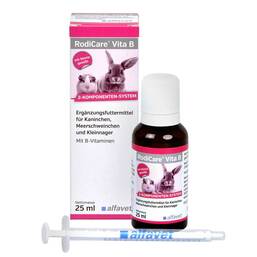 Abbildung: Rodicare Vita B für Kaninchen, Kleinnager und Meerschweinchen 25 ml, Flüssigkeit PZN 11714487
