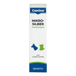 Abbildung: Mikrosilber Ohrenliquid vet. (für Tiere) Liquidum, 50 ml PZN 11714547