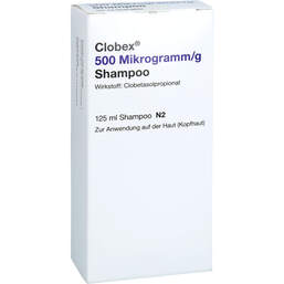 Abbildung: Clobex 500 Mikrogramm / g Shampoo 125 ml, Shampoo PZN 11721553