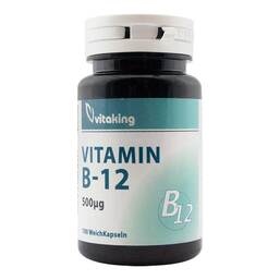 Abbildung: Vitamin B12 500 µg Kapseln Kapseln, 100 St PZN 11721808