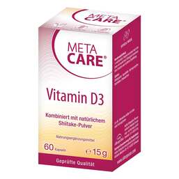 Abbildung: Meta Care D3 Kapseln Kapseln, 60 St PZN 11728383