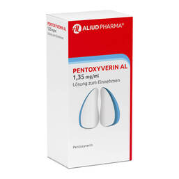 Abbildung: Pentoxyverin AL 1,35 mg / ml Lösung zum Einnehmen Lösung zum Einnehmen, 100 ml PZN 11729744