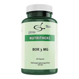 Abbildung: Bor 3 mg Kapseln 60 St, Kapseln PZN 11731882