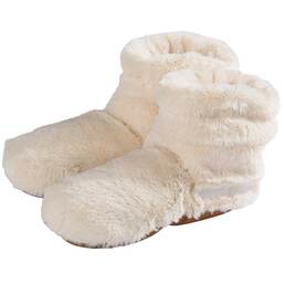 Abbildung: Warmies Slippies Boots Deluxe Größe 37 - 42 beige 1 St PZN 11732367