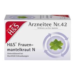 Abbildung: H&S® Frauenmantelkraut N Filterbeutel Filterbeutel, 20X1.0 g PZN 11855822