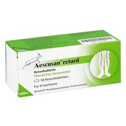 Abbildung: Aescusan® retard  50 St, Retard-Tabletten PZN 11857962