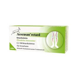 Abbildung: Aescusan retard Retardtabletten Retard-Tabletten, 100 St PZN 11857979