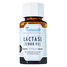 Abbildung: Naturafit Lactase 12.000 FCC Kapseln 60 St, Kapseln PZN 11859010