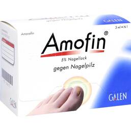 Abbildung: Amofin 5% Nagellack Wirkstoffhaltiger Nagellack, 3 ml PZN 11861573