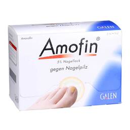 Abbildung: Amofin 5 % Nagellack Wirkstoffhaltiger Nagellack, 5 ml PZN 11861596