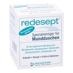 Abbildung: Redesept Spezialreiniger für Mundduschen Pulver 150 g, Pulver PZN 11862087 
