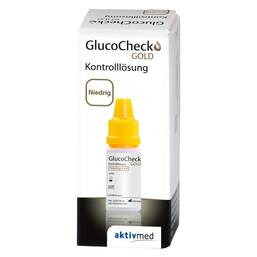 Abbildung: Gluco Check Gold Kontrolllösung niedrig 4 ml, Flüssigkeit PZN 11864927
