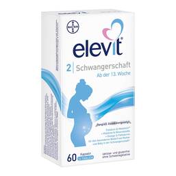 Abbildung: Elevit 2 Schwangerschaft Weichkapseln Weichkapseln, 60 St PZN 11865950