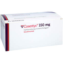 Abbildung: Cosentyx 150 mg Injektionslösung in einem Fertigpen 3X2 St, Injektionslösung in einem Fertigpen PZN 11869540