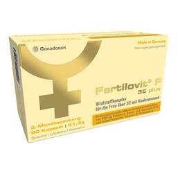 Abbildung: Fertilovit F 35 plus Kapseln Kapseln, 90 St PZN 11871206