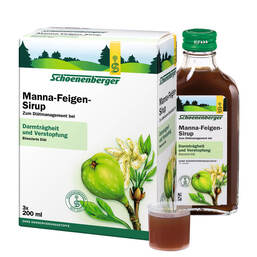 Abbildung: Manna Feigen Sirup Schoenenberger Sirup, 3X200 ml PZN 11872855