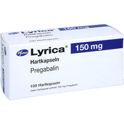 Abbildung: Lyrica 150 mg Hartkapseln 100 St, Hartkapseln PZN 11880464