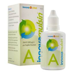 Abbildung: Innova Mulsin Vitamin A forte Emulsion Emulsion, 50 ml PZN 11885444