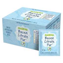 Abbildung: Basen Citrate Pur n.Apotheker Rudolf Keil Beutel 60X4.1 g, Beutel PZN 11886159