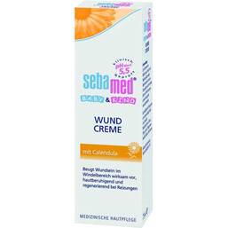 Abbildung: Sebamed Baby & Kind Wundcreme mit Calendula Tube, 75 ml PZN 11893449