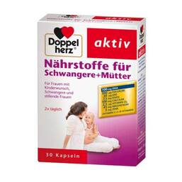 Abbildung: Doppelherz Nährstoffe für Schwangere + Mütter Kapseln Kapseln, 30 St PZN 11894265