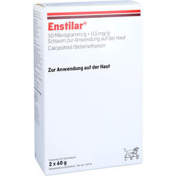 Abbildung: Enstilar 50 µg / g + 0,5 mg / g Schaum z.Anw.auf d.Haut 2X60 g, Schaum PZN 11897105