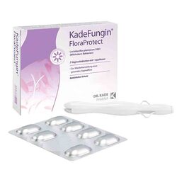 Abbildung: Kadefungin Floraprotect Vaginaltabletten Vaginaltabletten, 7 St PZN 12143472